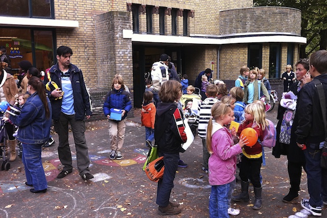 Jurre van school halen