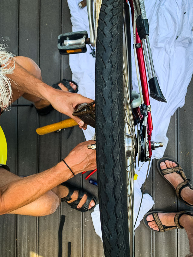 fietsketting inkorten