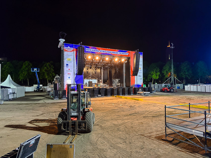 Bevrijdingsfestival load out